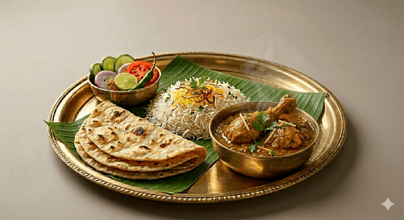 Chicken Thali