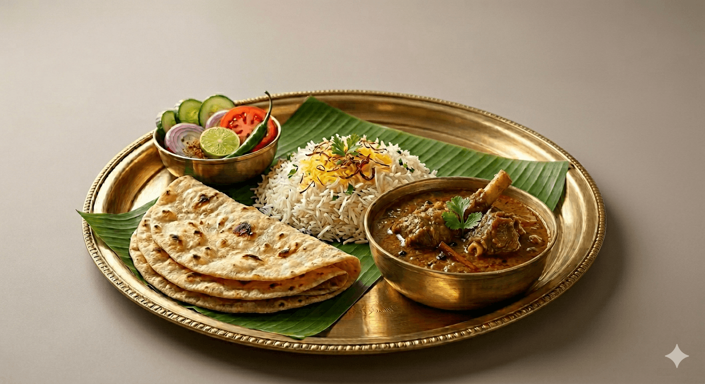 Mutton Thali